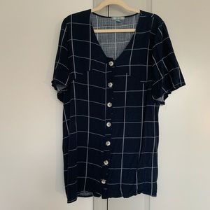 Short sleeve Navy Dress bought at Nordstrom Rack